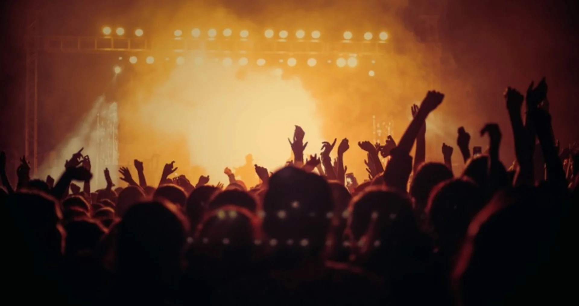 Une foule à un concert